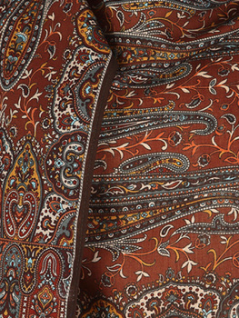 Павлопосадский шерстяной шарф "Медея", 60*150 см, арт. 1473-67