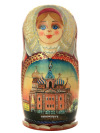 Матрешка 5 куколок "Санкт-Петербург" люкс, арт. 5713