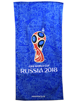 Полотенце FIFA 2018 синее