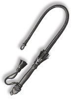 Кубанская резная нагайка Волк