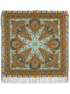 Шерстяной Павлопосадский платок "Мечта хрустальная", 125*125 см, арт. 1683-62