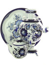 Набор самовар-шар электрический 3 литра с художественной росписью "Гжель" арт. 103568