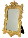 Позолоченное зеркало "Ренессанс" настольное Златоуст