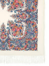 Шерстяной Павлопосадский платок "Лира", 125*125 см, арт. 1720-4