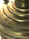 Угольный самовар 6 литров желтый цилиндр фабрика В. Баташева в Туле арт.433725