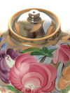 Фарфоровый доливной чайник "Русский" рисунок "Бал цветов" Дулёво