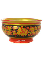 Чашка хохлома "Золотая кудрина на черном фоне", 90х180 арт.32600090180