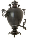 Угольный самовар 5 литров "яйцо" медненный, произведен Торговым домом братьев Шемариных в Тулъ, арт. 479596