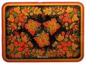 Стол малый Хохлома с художественной росписью "Детство, бабочки", арт. 72100000000