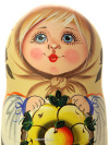 Набор матрешек "Машенька с яблоками", арт. 5999