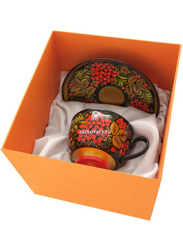 Подарочная коробка для чайной пары