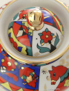Чайник заварочный, форма "Весенняя", рисунок "Народные узоры", Императорский фарфоровый завод