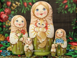 Набор матрешек "Машенька", арт. 553э