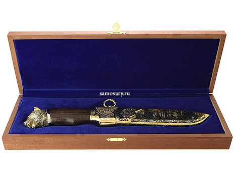 Сувенирный нож "Тайга (Лесная поляна)", Златоуст