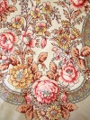 Шерстяной Павлопосадский платок "Кумушка", 89*89 см, арт. 1453-2