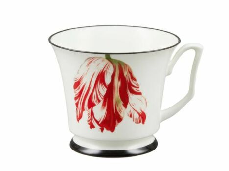 Чашка с блюдцем чайная форма "Юлия", рисунок "Сысоев. Волшебный сад III", Императорский фарфоровый завод