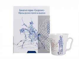 Чашка с блюдцем чайная форма "Жемчужина" рисунок "Золотая лента", Императорский фарфоровый завод Чашка с блюдцем чайная форма "Жемчужина" рисунок "Золотая лента", Императорский фарфоровый завод
