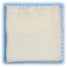 Пуховый белый платок, арт. А 150-02, Оренбургская фабрика