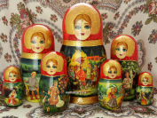 Матрешка "Русские сказки" 15 куколок, арт. 1504э